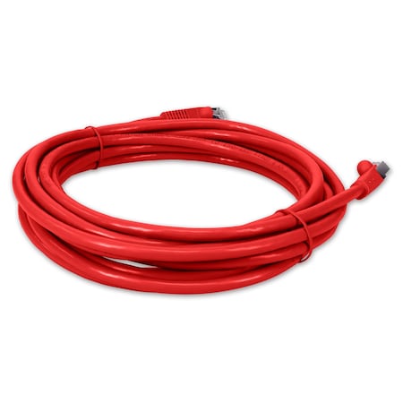 Add-On 12FT RJ-45 MALE TO RJ-45 MALE RED CAT6 STP PVC COPPER TAA COMPLIANT PA ADD-12FCAT6S-RD-TAA